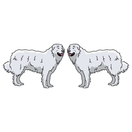 Signmission Great Pyrenees Dog Decal, Dog Lover Decor Vinyl Sticker D-18-Great Pyrenees
